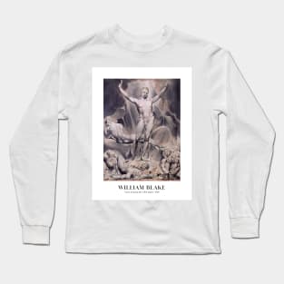 William Blake - Satan arousing the rebel angels Long Sleeve T-Shirt